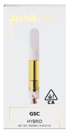1G VAPE CARTRIDGE - PURE ONE